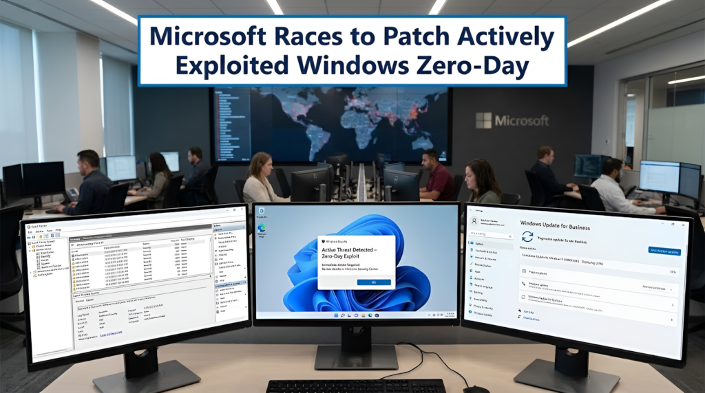 Microsoft Races to Patch Actively Exploited Windows Zero-Day