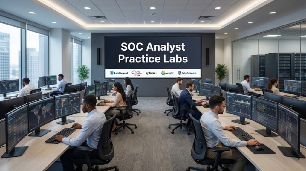 Top 10 Free SOC Analyst Practice Labs (With Tool-Wise Details)