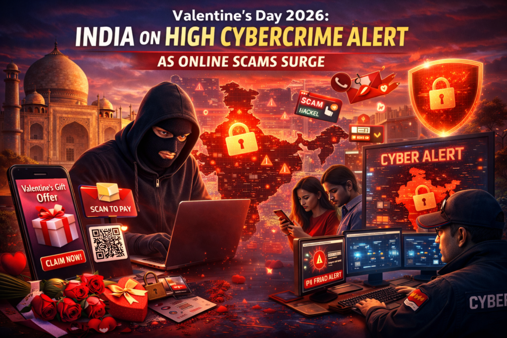Valentine’s Day 2026: India on High Cybercrime Alert as Online Scams Surge