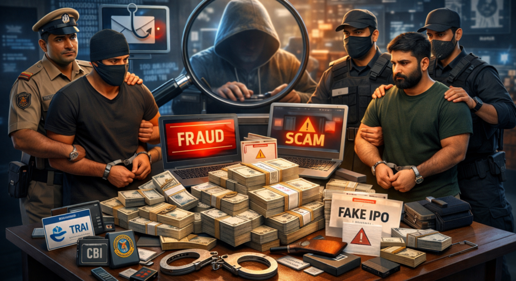 ₹10.6 Crore Cyber Fraud Network Busted by Delhi Police; Multiple Arrests Across States