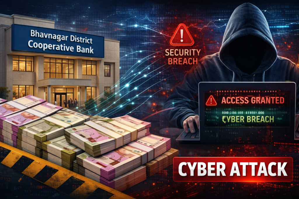 ₹7 Crore Cyber Fraud Reported at Bhavnagar District Cooperative Bank in Gujarat
