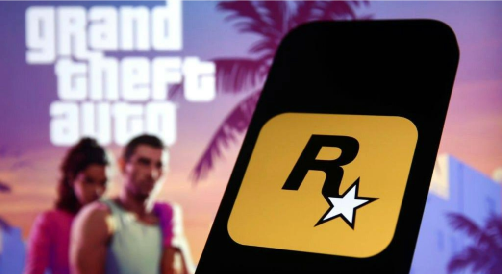 Rockstar Games cyberattack GTA VI data breach 3D illustration