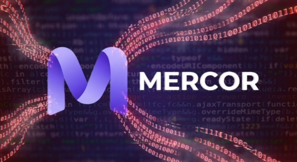 Mercor data breach biometric leak 3D illustration with AI deepfake security threat