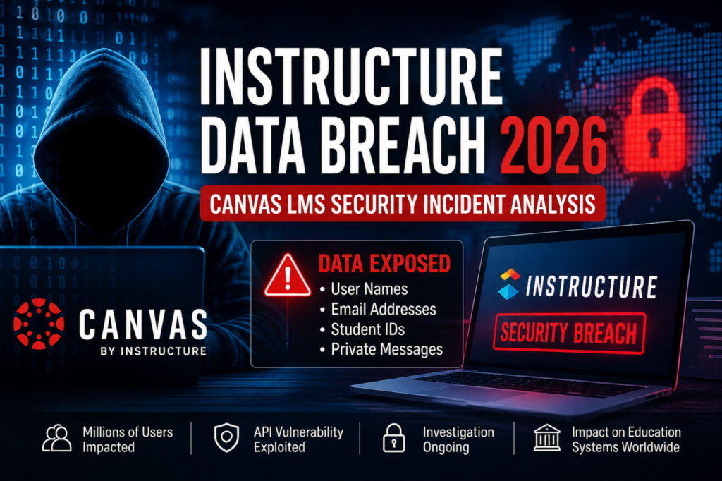 Instructure Data Breach 2026 Canvas LMS security incident analysis