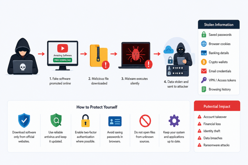Vidar Malware Campaign 2026 credential stealing malware