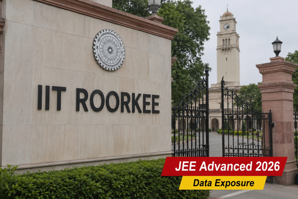 JEE Advanced 2026 Data Exposure