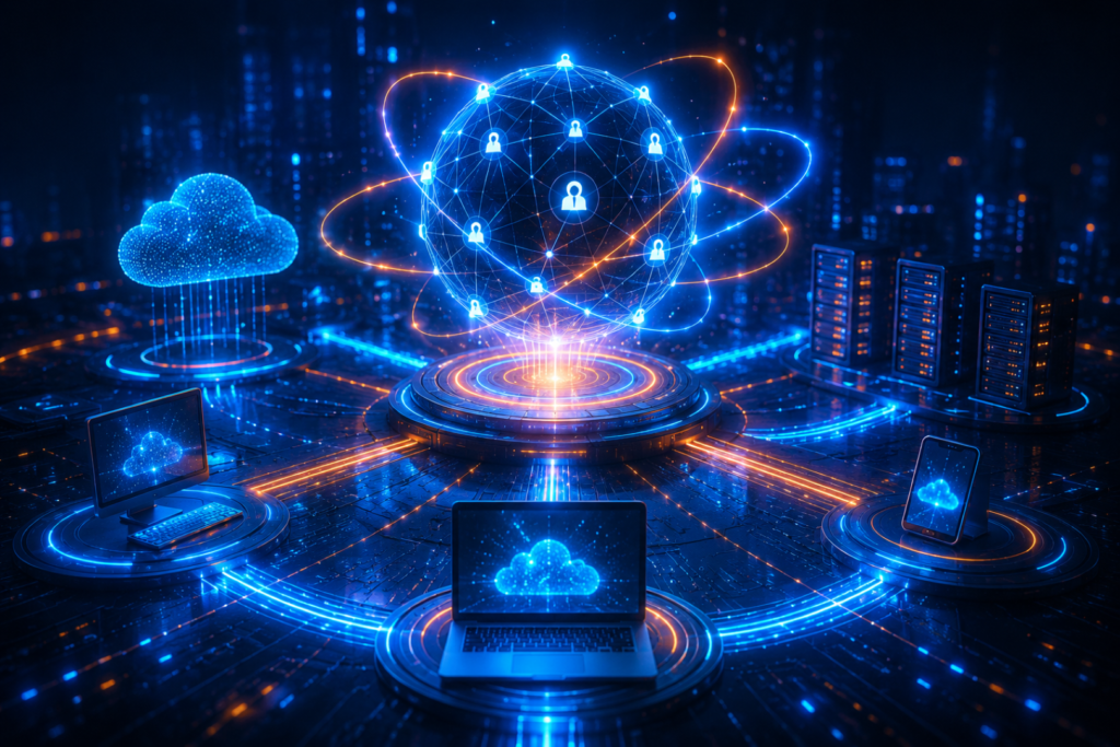 Zero Trust Architecture Guide 2026 illustrating TIC 3.0 and Secure Access Service Edge framework