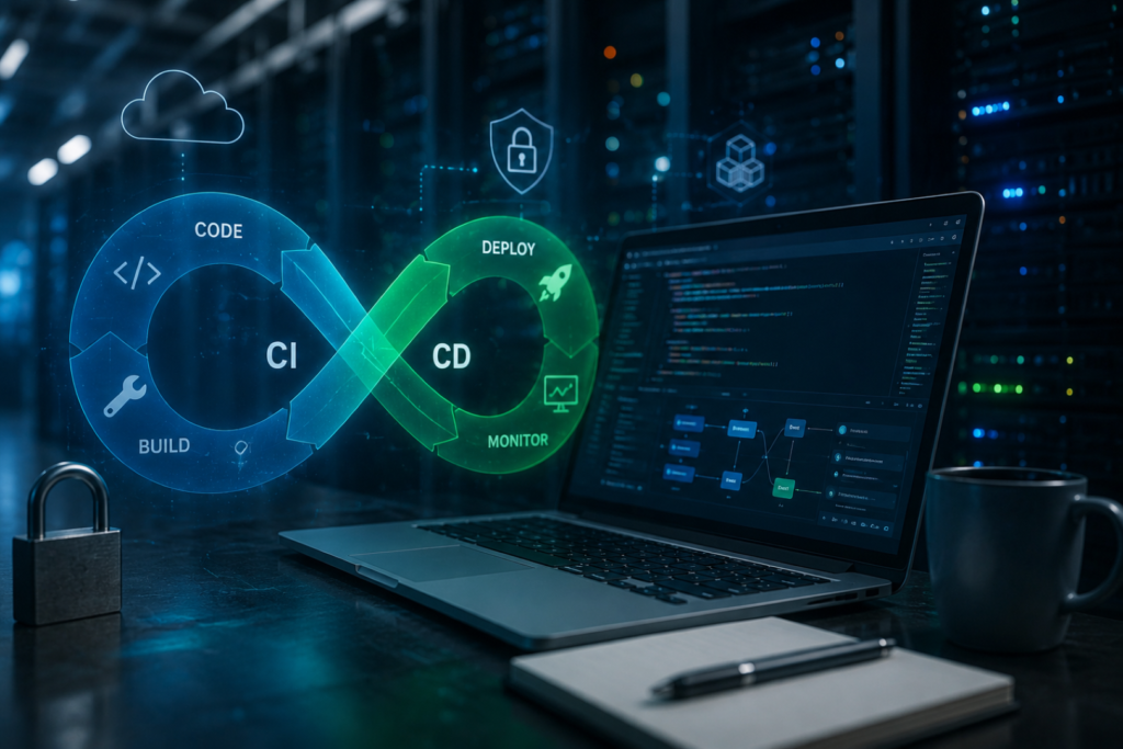 Illustration of TeamCity RCE Vulnerability affecting on-premises CI/CD servers
