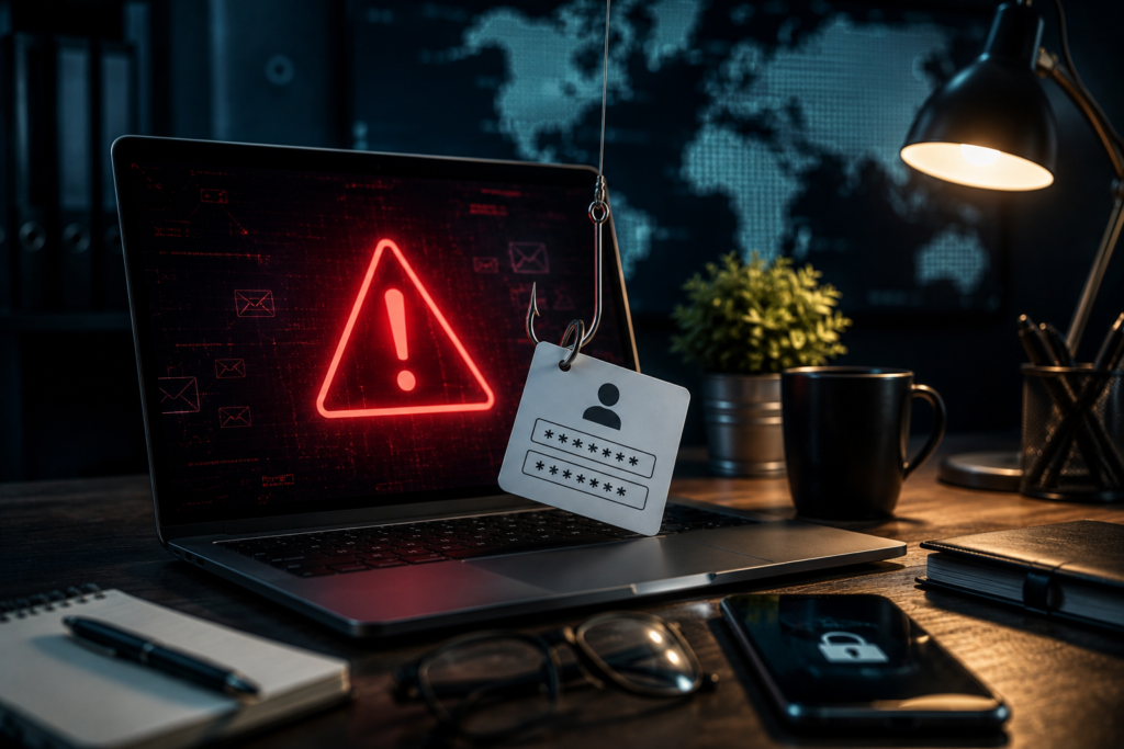 Phantom Squatting: AI-Hallucinated Domains Fuel Phishing Phantom Squatting illustration showing AI-hallucinated domains used for phishing and cyberattacks.