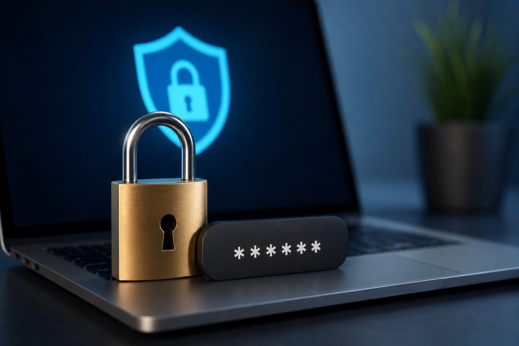Password Security Checklist with strong password best practices.
