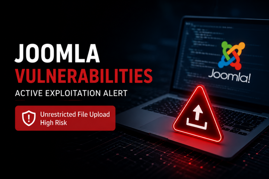 Joomla KEV Vulnerabilities affecting iCagenda and Balbooa Forms extensions