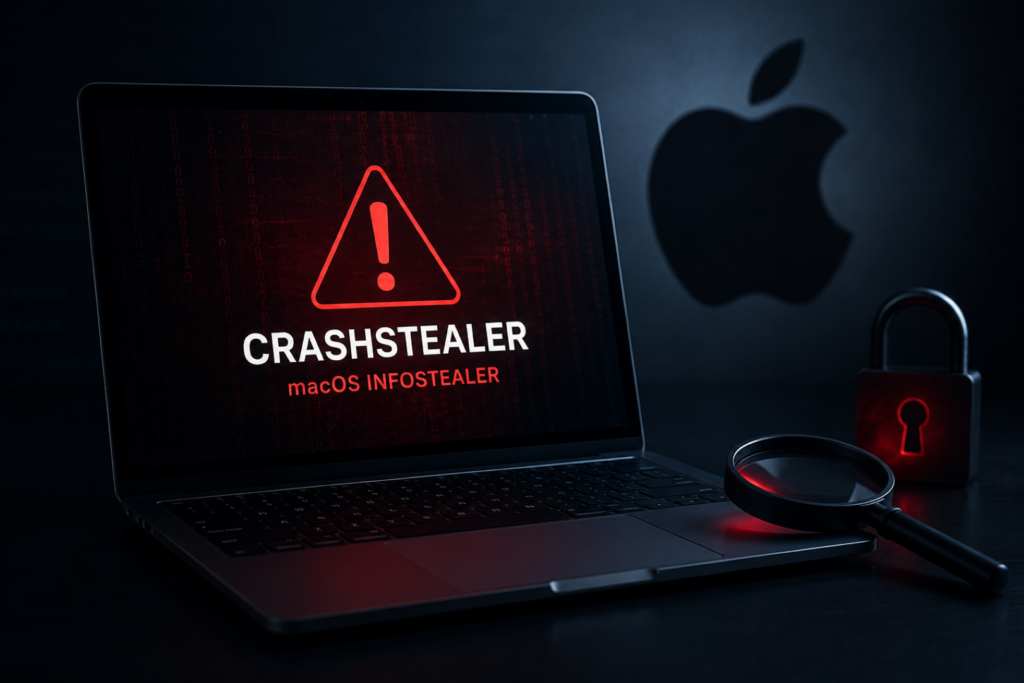 CrashStealer macOS Malware impersonating Apple's CrashReporter utility to steal sensitive data