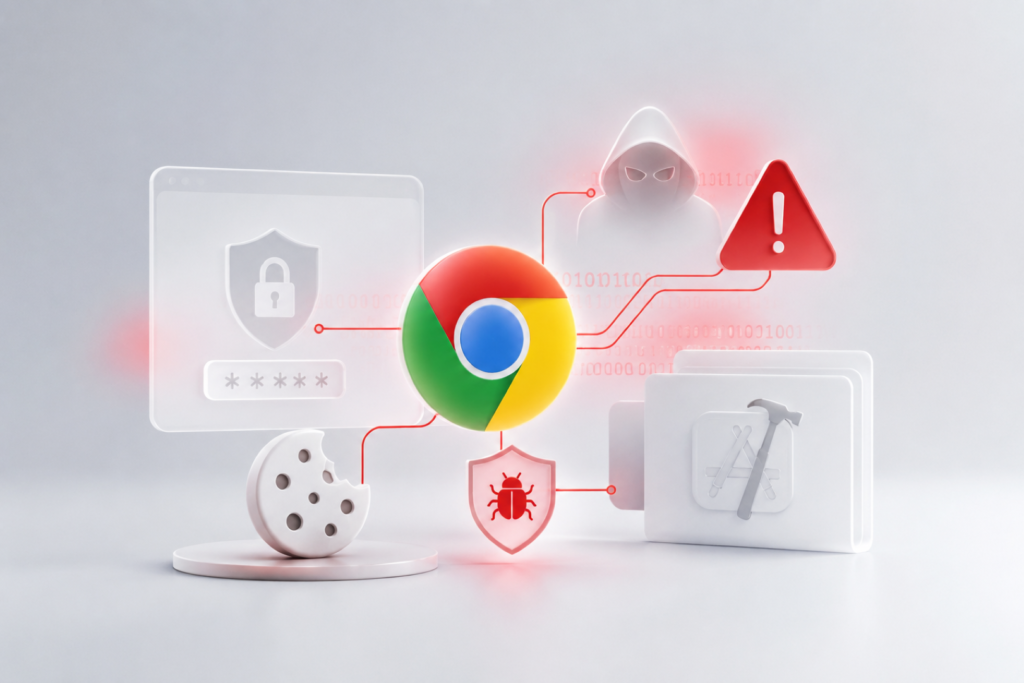 XCSSET v40: Chrome DevTools Protocol Attack Exposed XCSSET v40 abusing Chrome DevTools Protocol to steal browser cookies from macOS developers