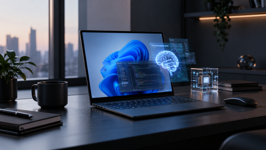 Microsoft Project Zenith Windows 11 PC running local AI models