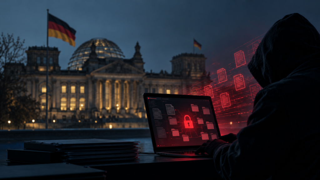 Berlin Ransomware Attack affecting the German state administration network